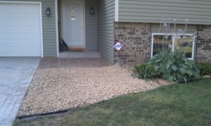 Landscape Rock Installation