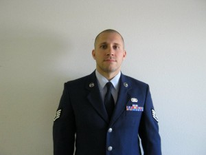Richard Hansen in his U.S. Air Force uniform